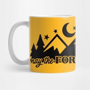 May the Forrest Be with you Mug